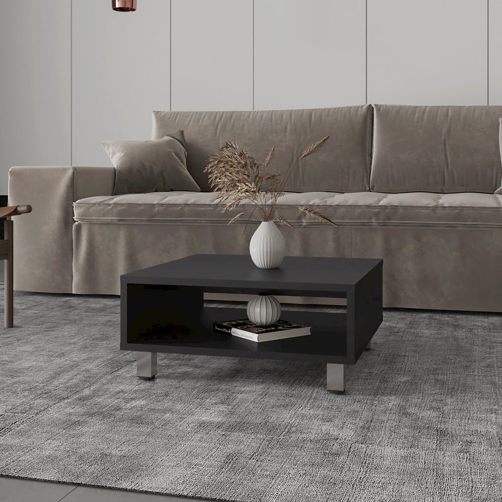 Coffee Table Burley, Living Room, Black. Picture 7
