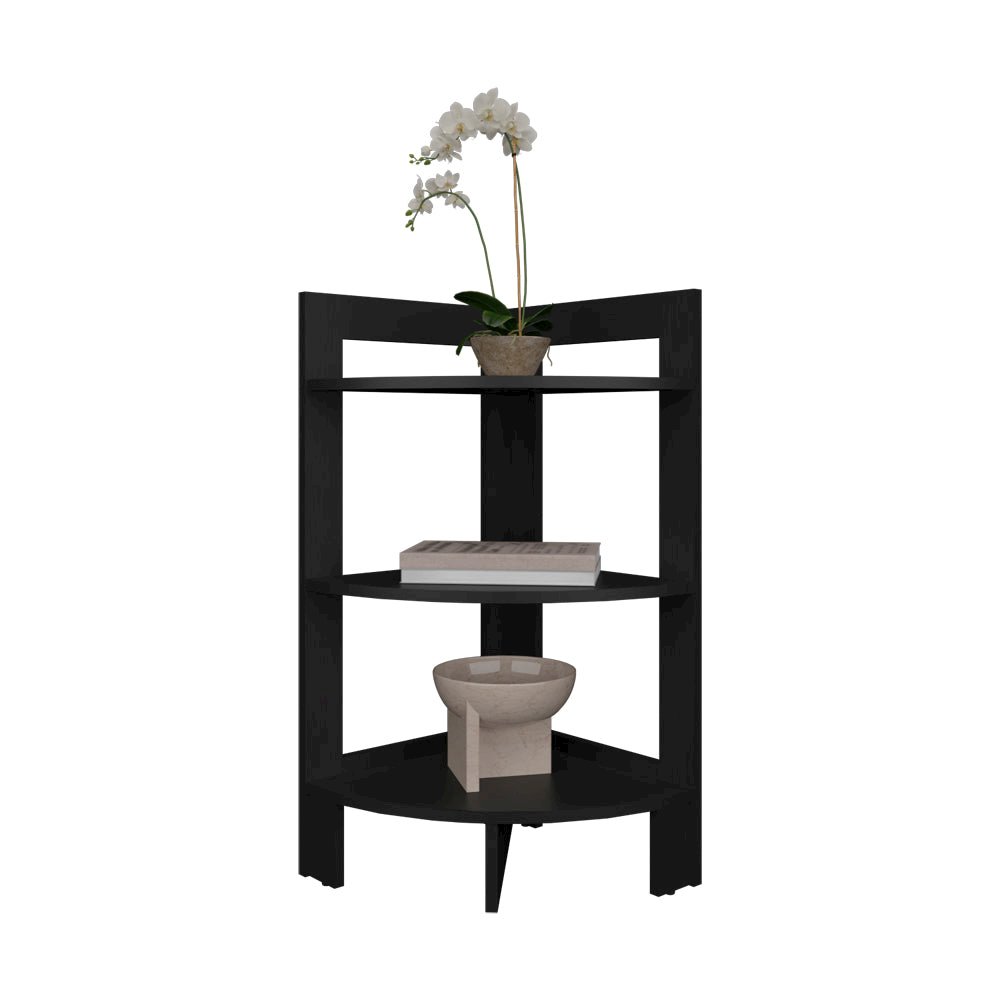 Corner Table Sharon, Living Room, Black. Picture 4