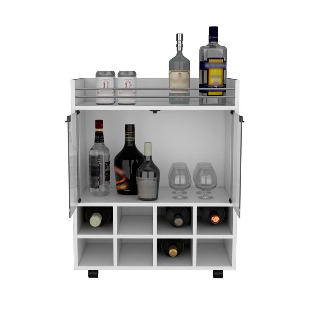 Bar Cart Philadelphia, Living Room, White. Picture 2