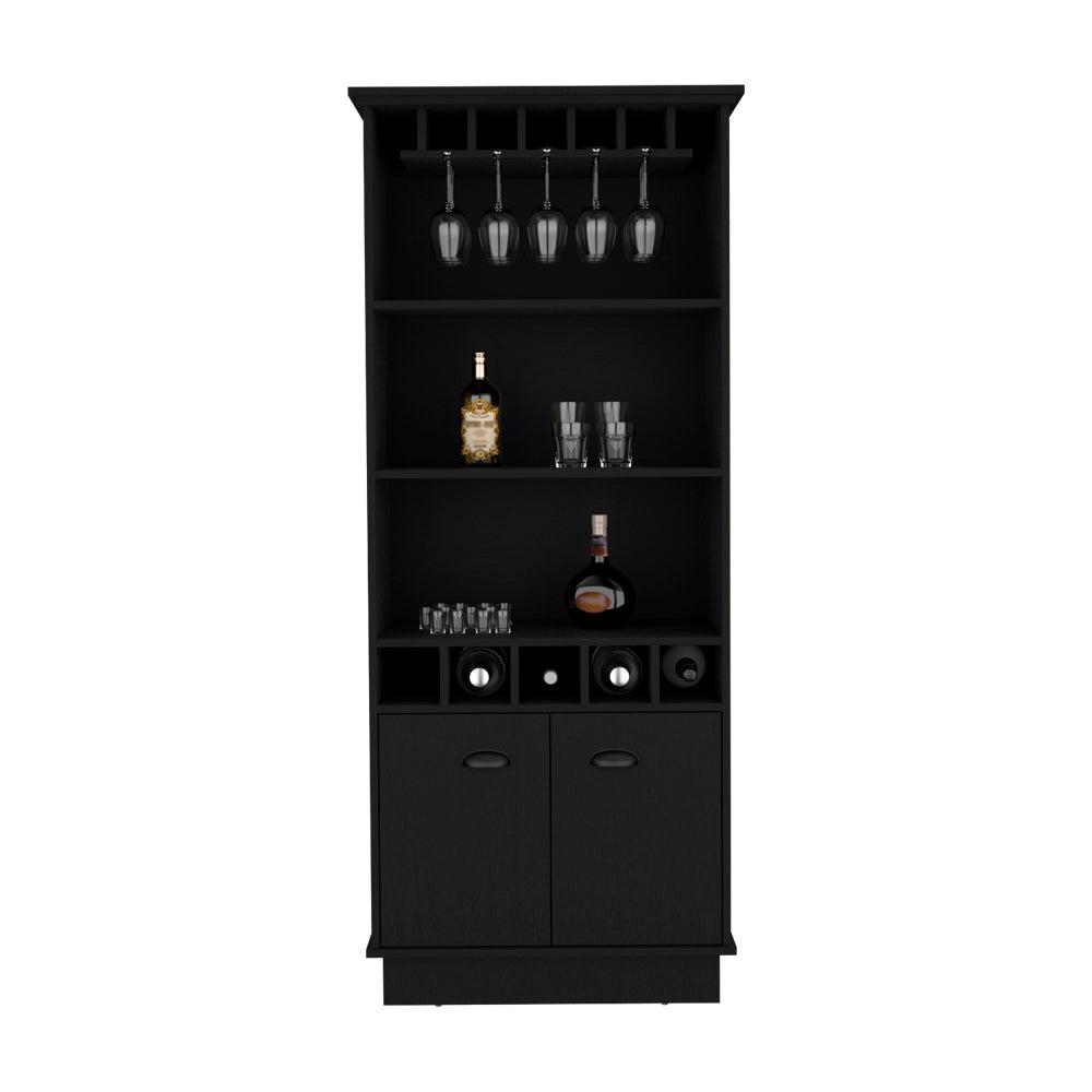 Bar Cabinet Taholah, Living Room, Black. Picture 7