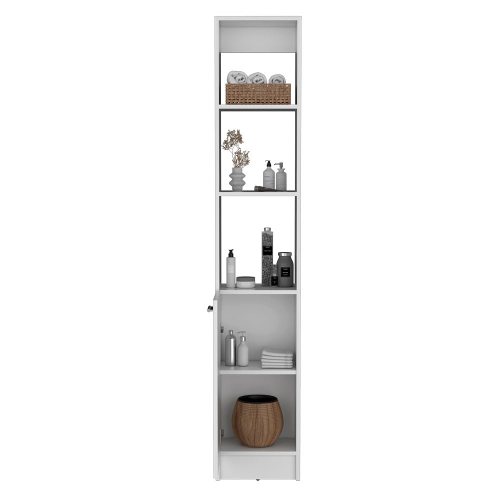Linen Cabinet Marion, Bathroom, White. Picture 4