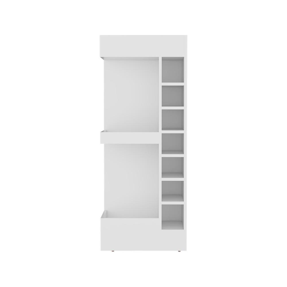 Glen Lyon Bar Cabinet, Living Room, White. Picture 1