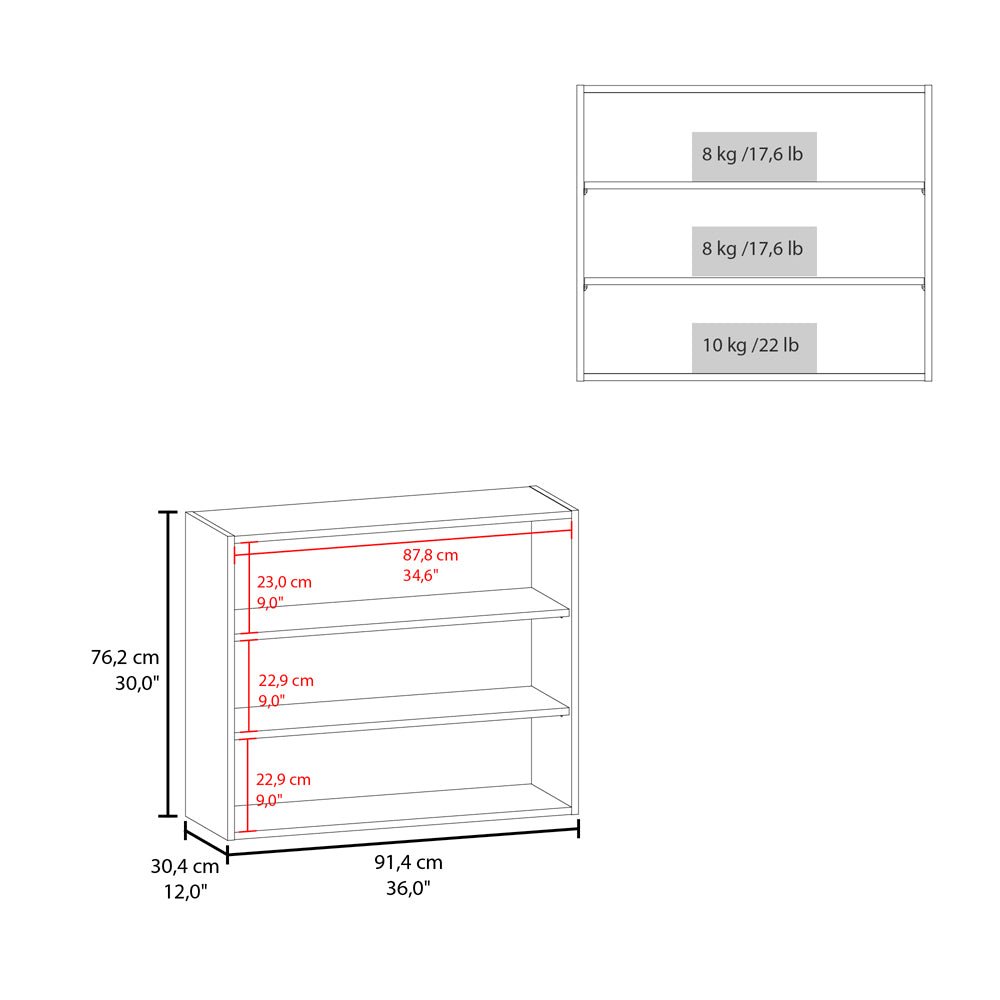Floating Shelf Meeker, Kitchen, Black. Picture 2