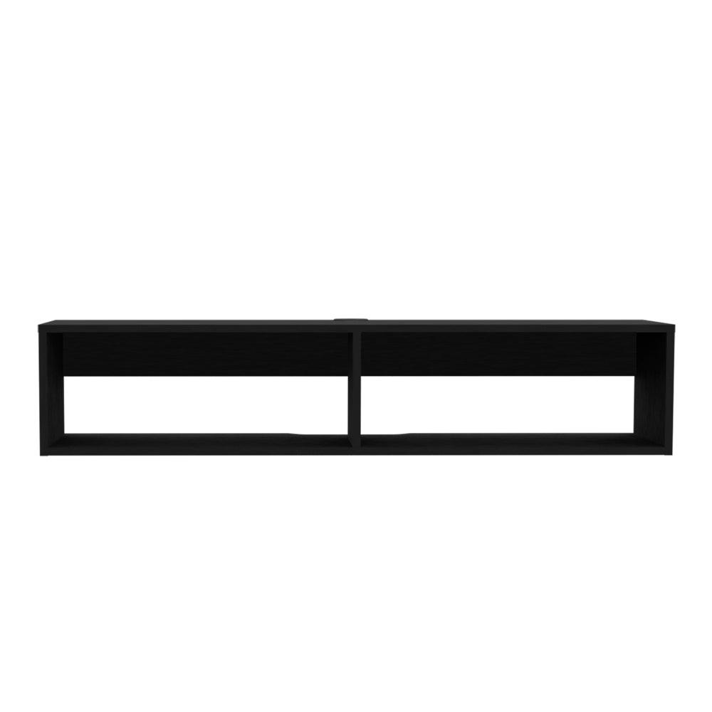 Entertainment Center Shelley, Living Room, Black. Picture 2