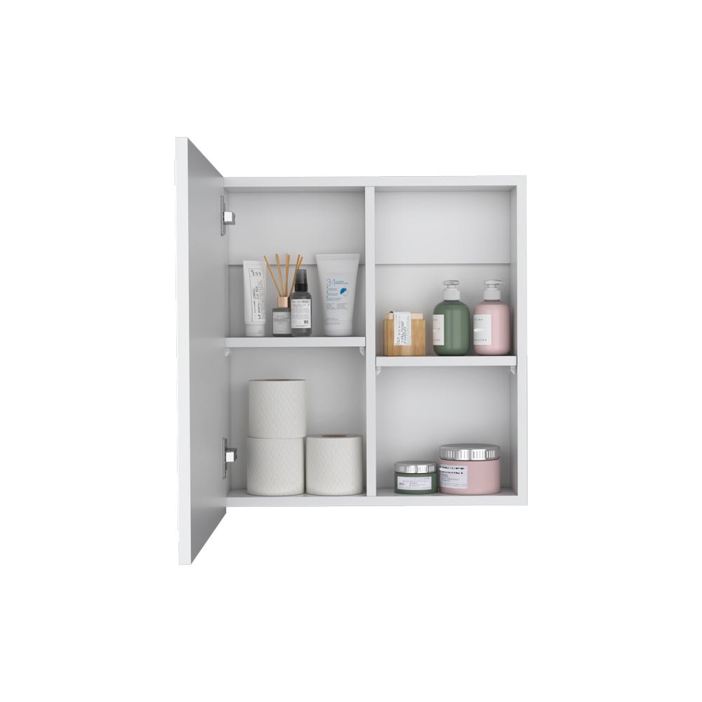 Medicine Cabinet Clayton, Bathroom, White. Picture 4