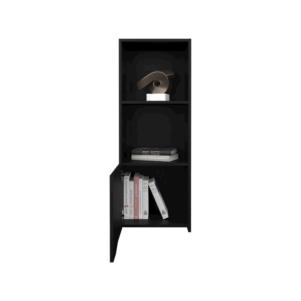 Wall Cabinet Hopewell, Living Room, Black. Picture 4