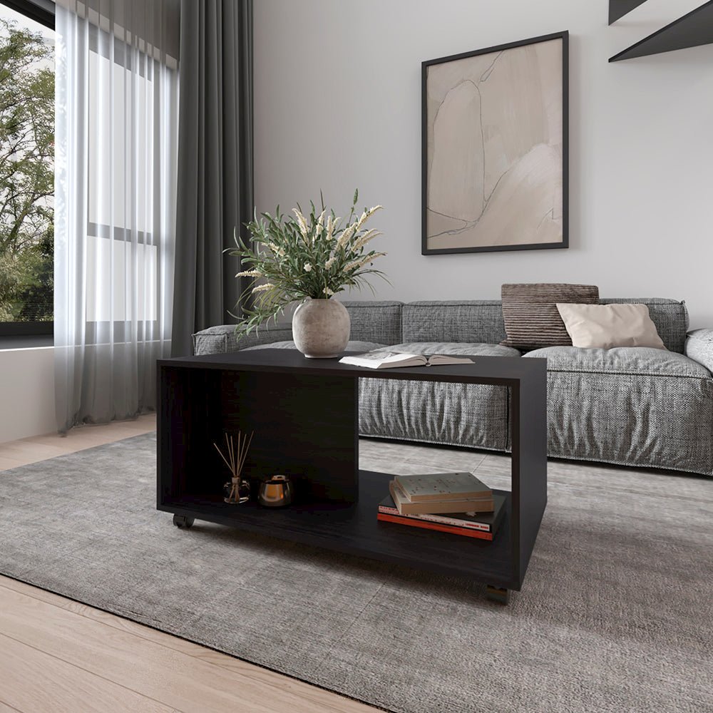 Western Grove Coffee Table, Living Room, Black. Picture 6
