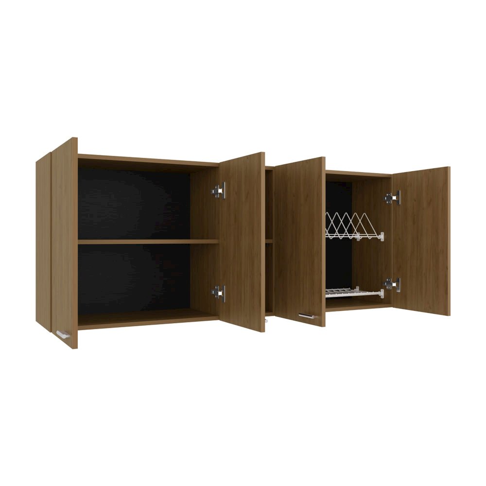 Wall Cabinet Ontario, Kitchen, Macadamia. Picture 6