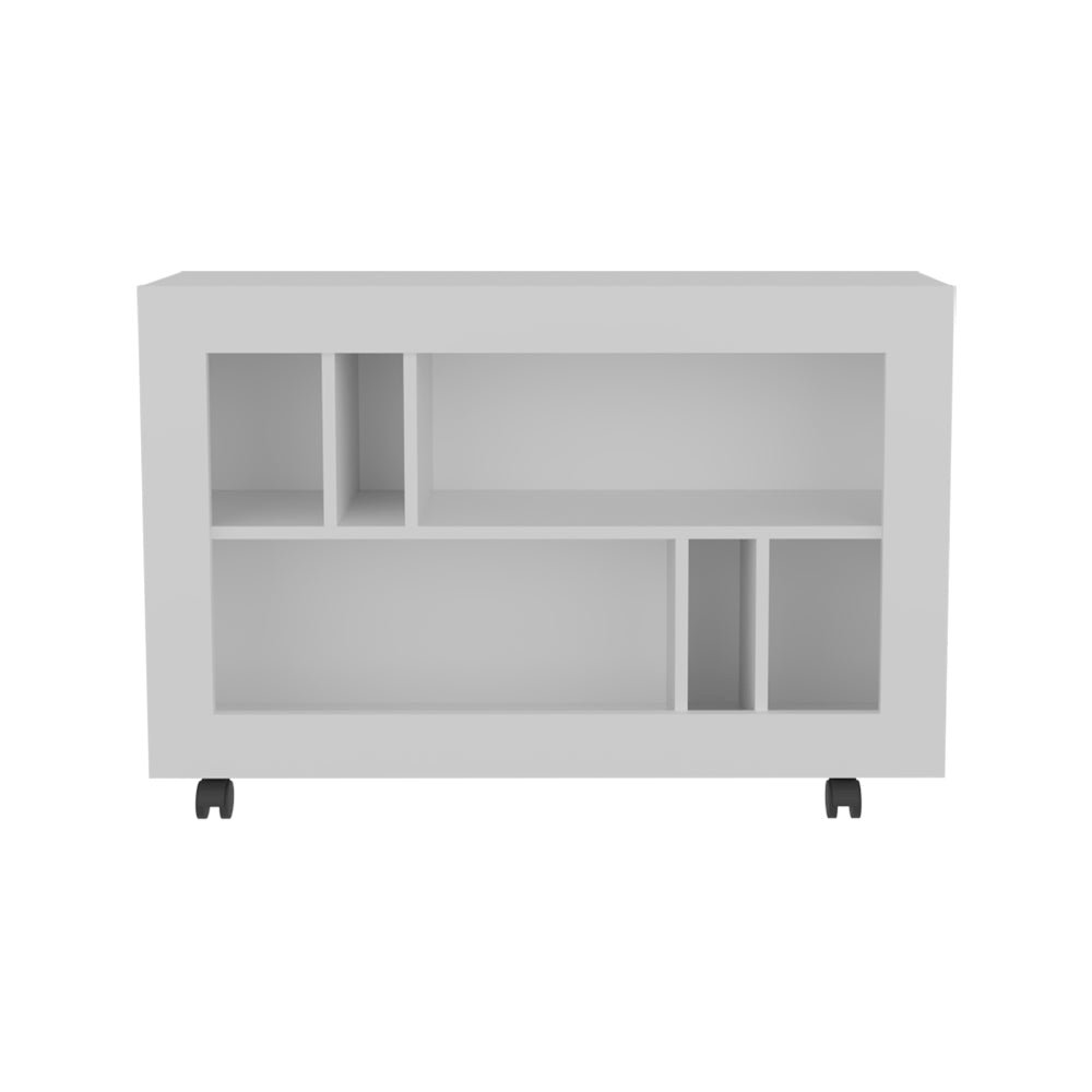 Norwood Table Cart, Living room, White. Picture 1