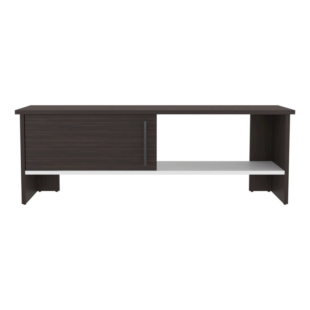 Ocean Shores Tv Stand, Black/White. Picture 2