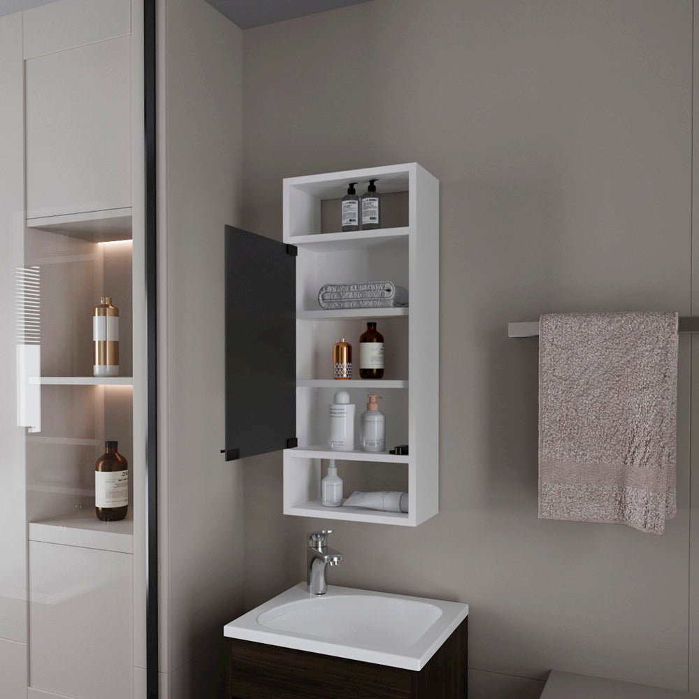 Amory Medicine Cabinet, Bathroom, White. Picture 5