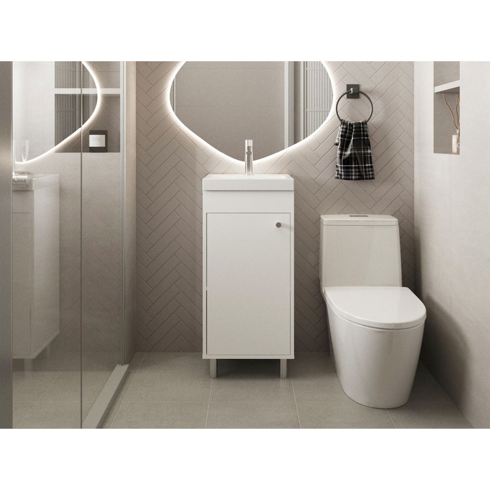 Waterford Vanity Sink, Bathroom, White. Picture 5