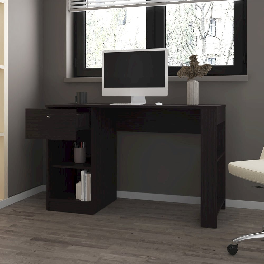 Menlo Desk , Office, Black. Picture 6
