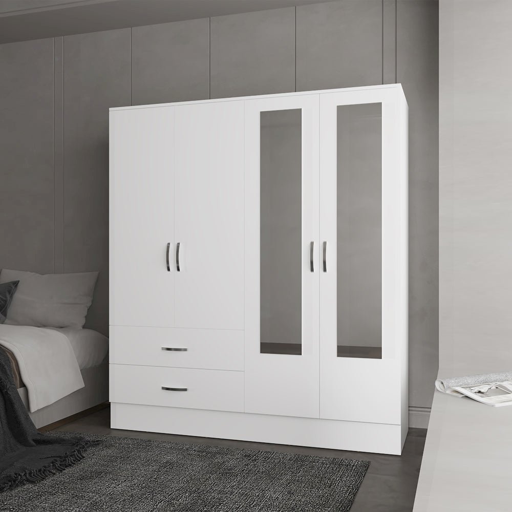 Armoire Ron, Bedroom, White. Picture 2