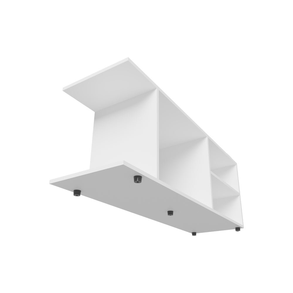 Entertainment Center Barton, Living Room, White. Picture 6