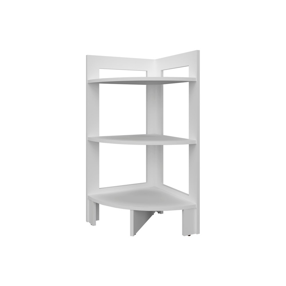 Corner Table Sharon, Living Room, White. Picture 1