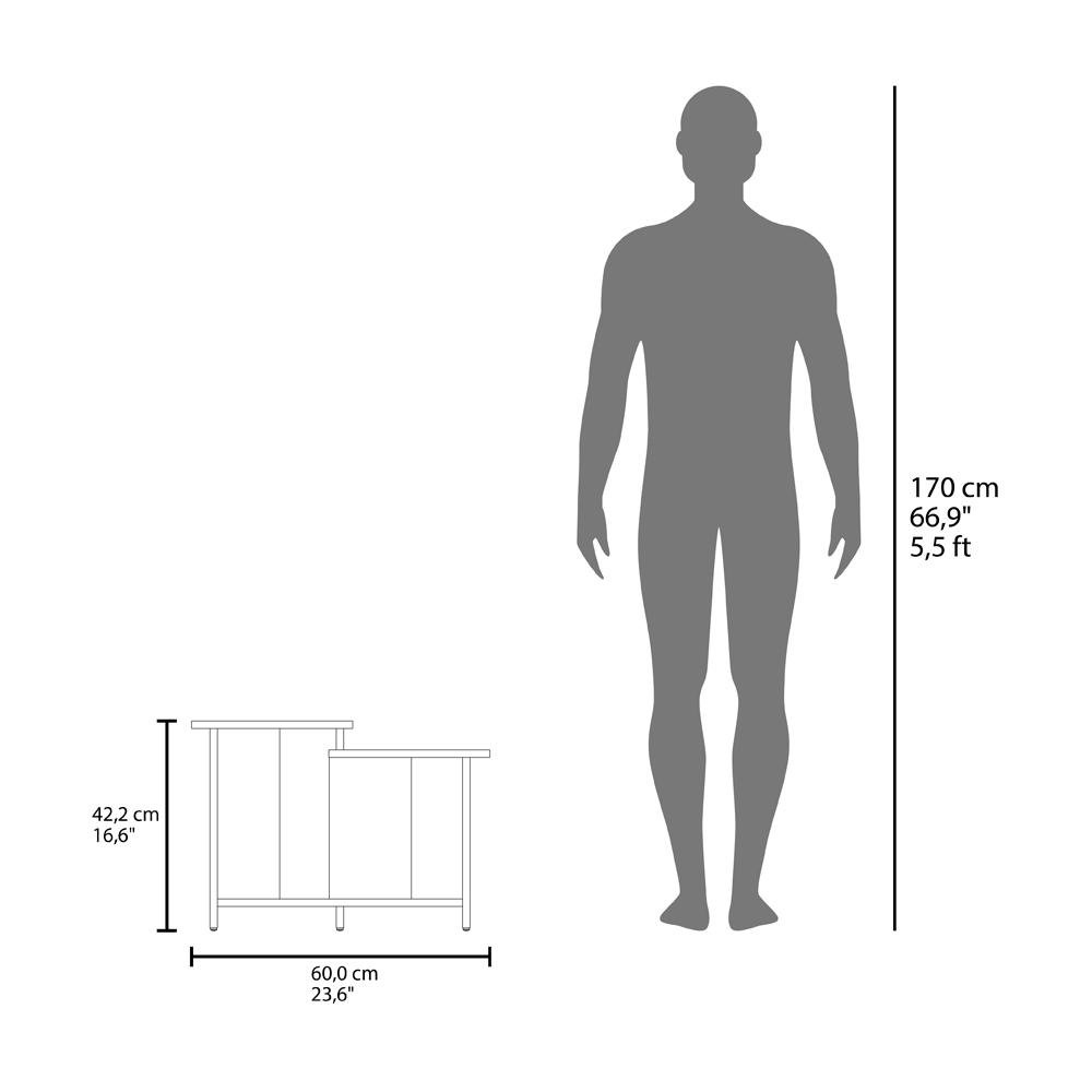 Sedalia Coffe table, Living Room, Light Pine. Picture 7