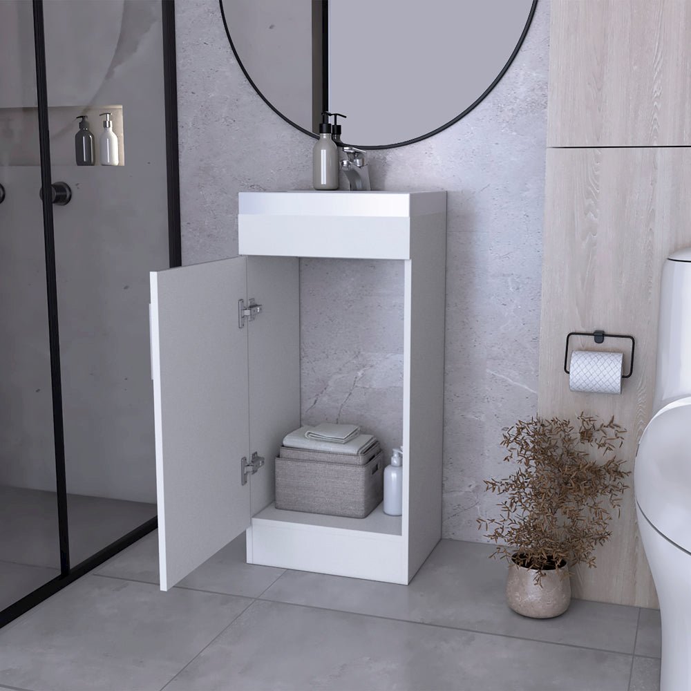 Bathroom Vanity Sink Jozz,Bathroom, White. Picture 6
