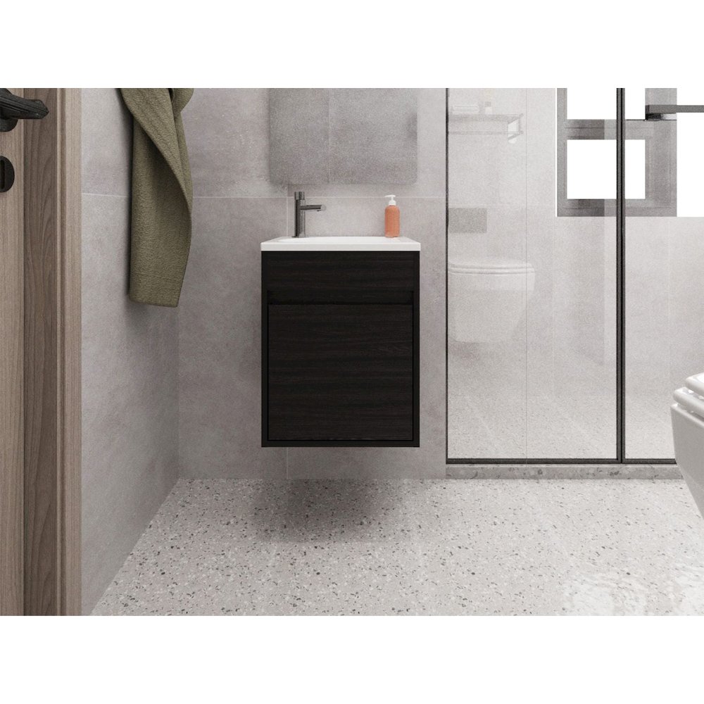 Sutcliffe Vanity Sink, Bathroom, Black. Picture 5