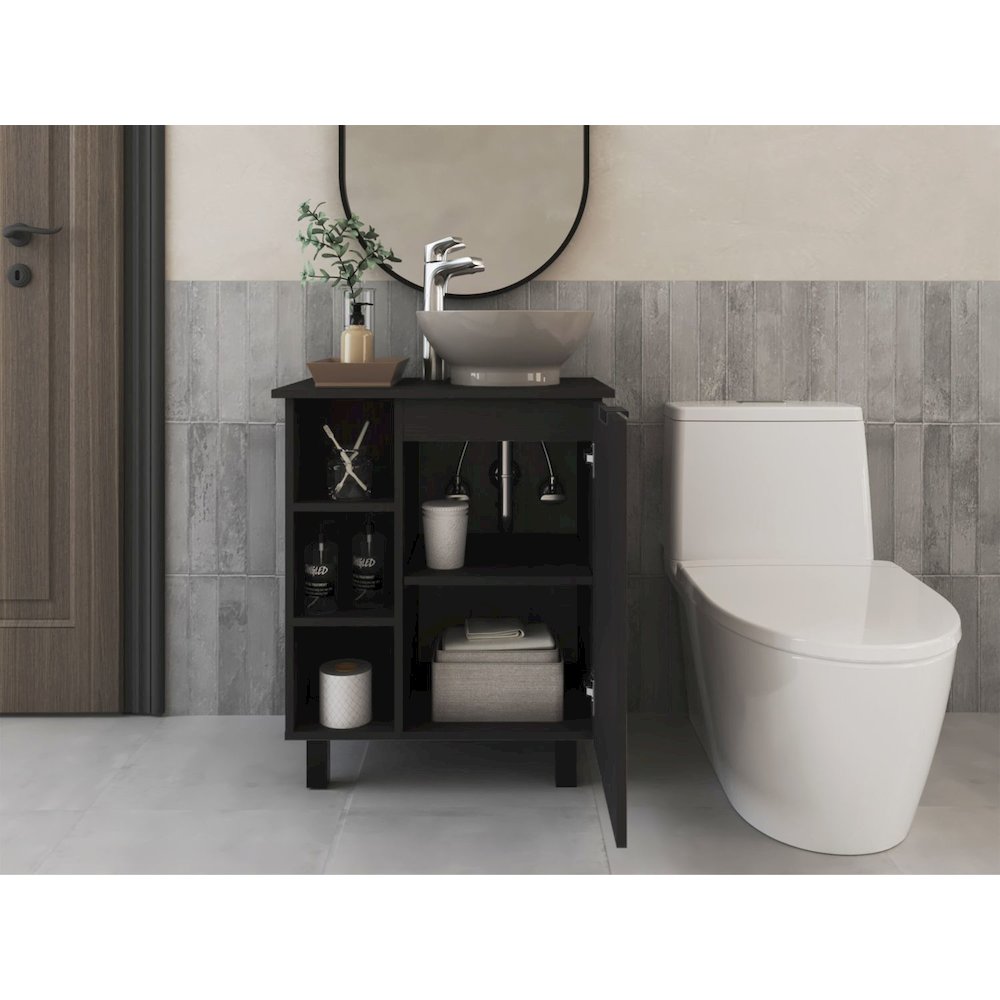 Stites Vanity Sink, Bathroom, Black. Picture 6