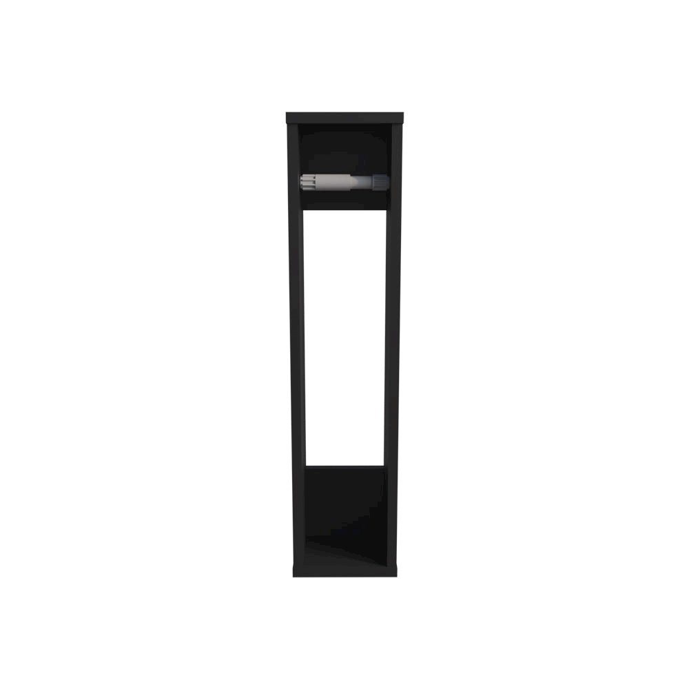 Toliet Paper Holder Magna, Bathroom, Black. Picture 1