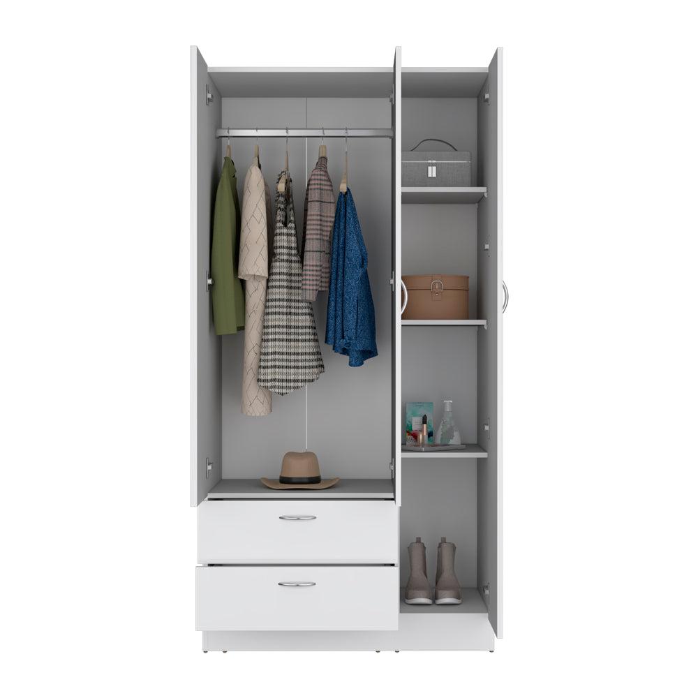 Armoire Haddam, Bedroom, White. Picture 4