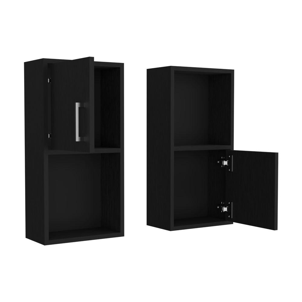 Medicine Cabinet Florence, Bathroom, Black. Picture 6