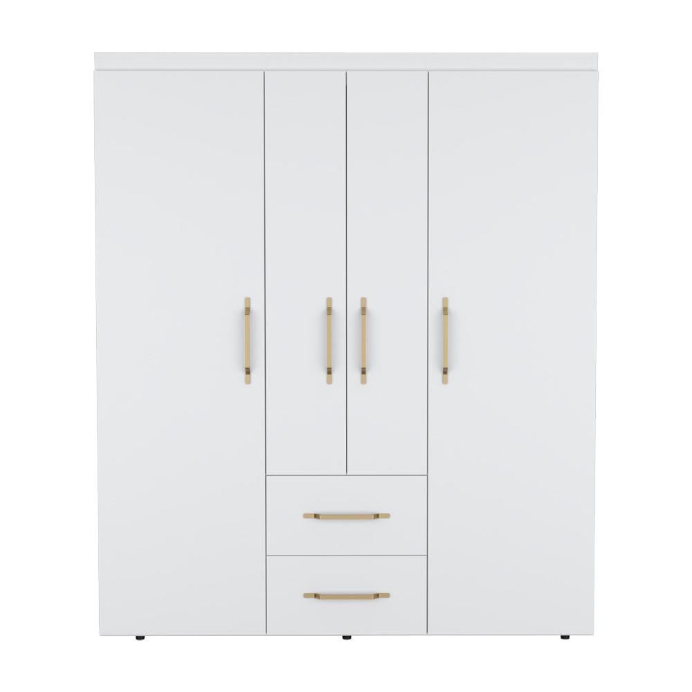 Armoire Elma, Bedroom, White. Picture 1