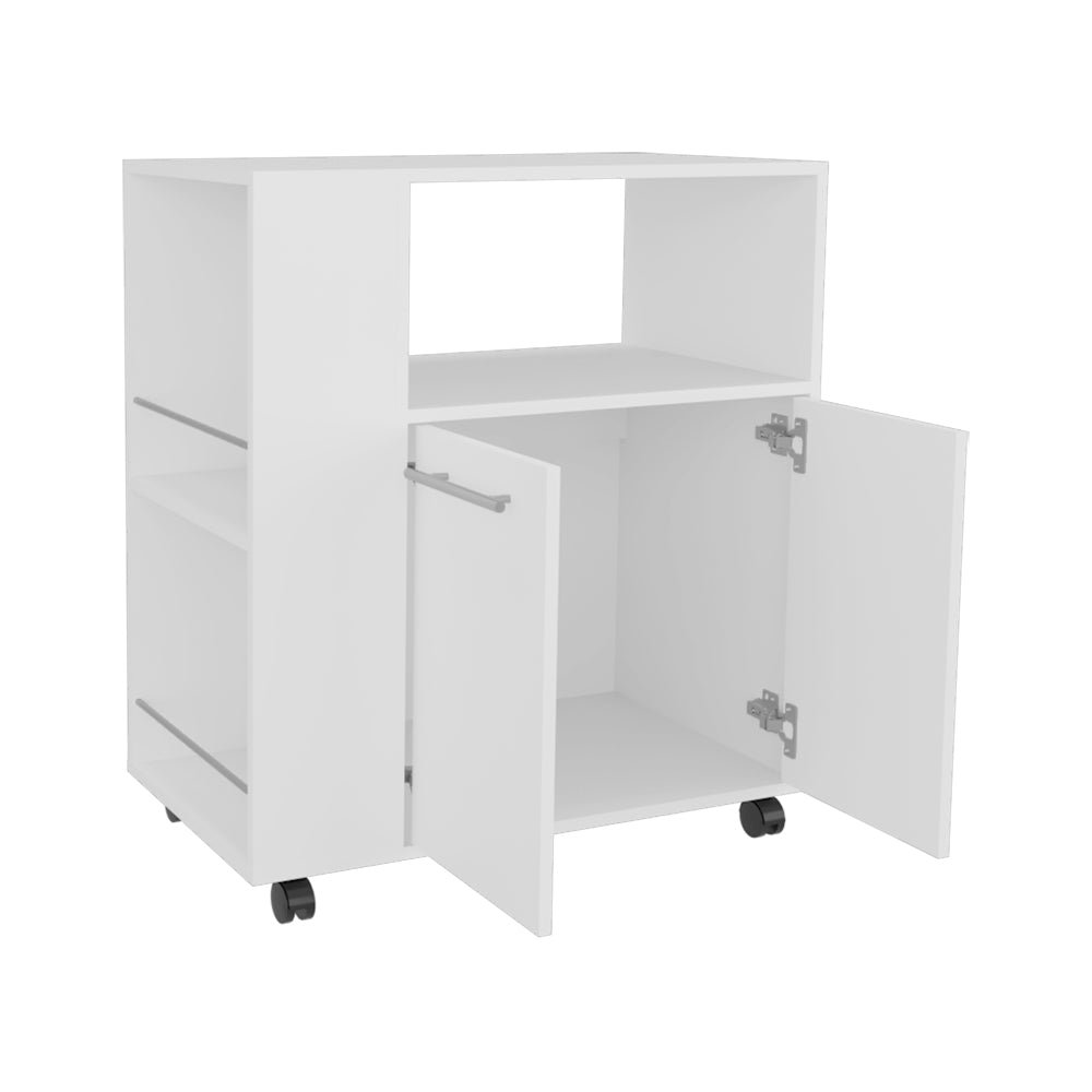 Bethesda Kitchen Cart, Kitchen, White. Picture 4