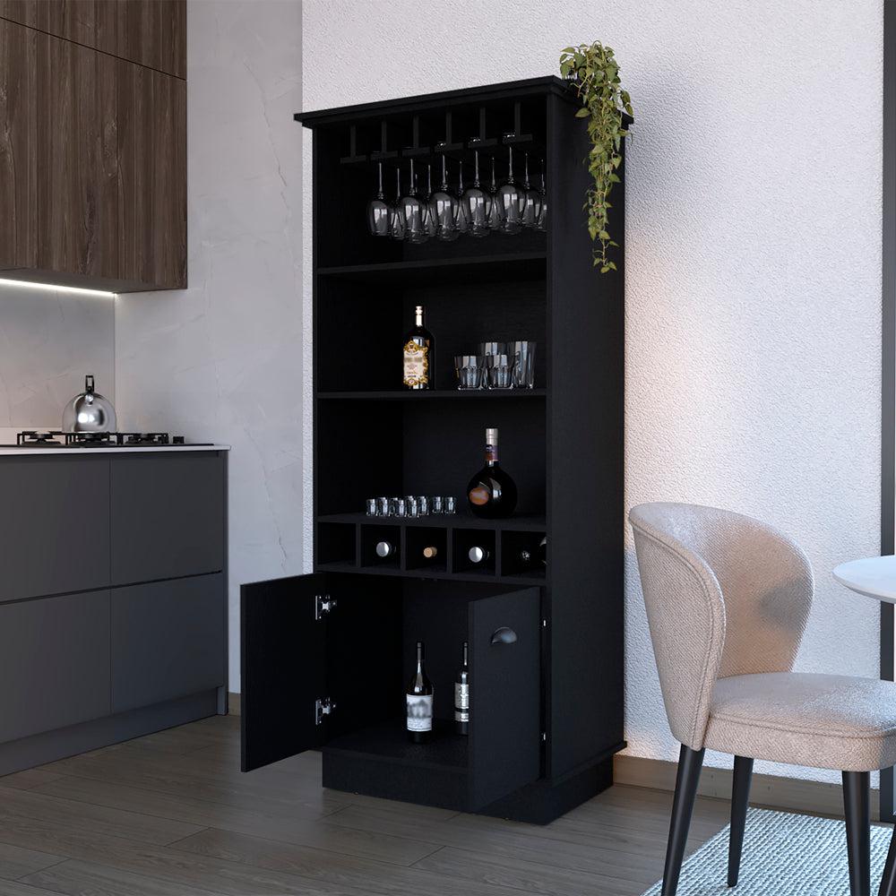 Bar Cabinet Taholah, Living Room, Black. Picture 5