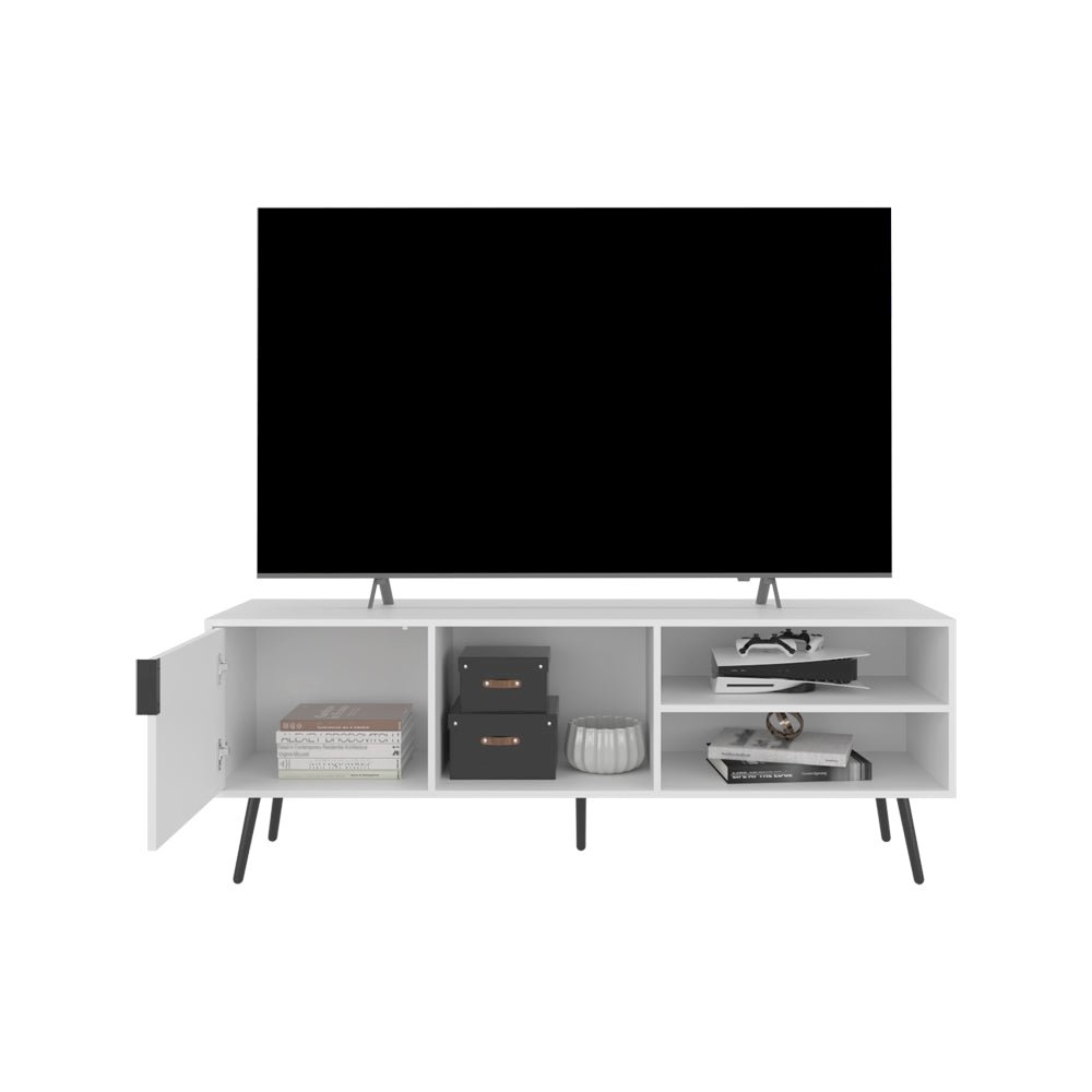 Long Beach Tv Stand , Living Room, White. Picture 2