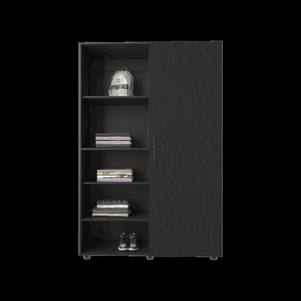 Tunica Armoire, Bedroom, Black. Picture 4