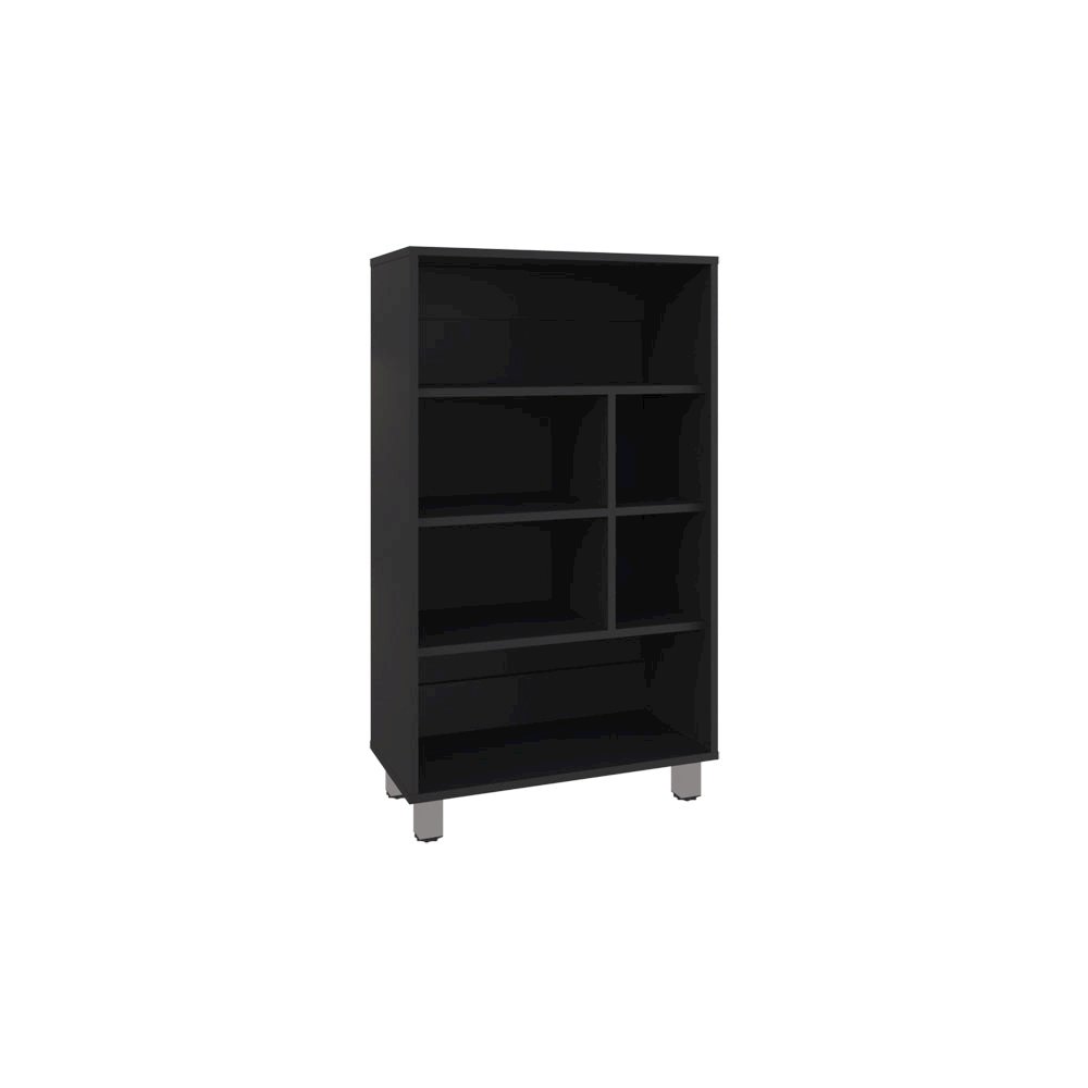 Bookcase Midway, Office, Black. Picture 4