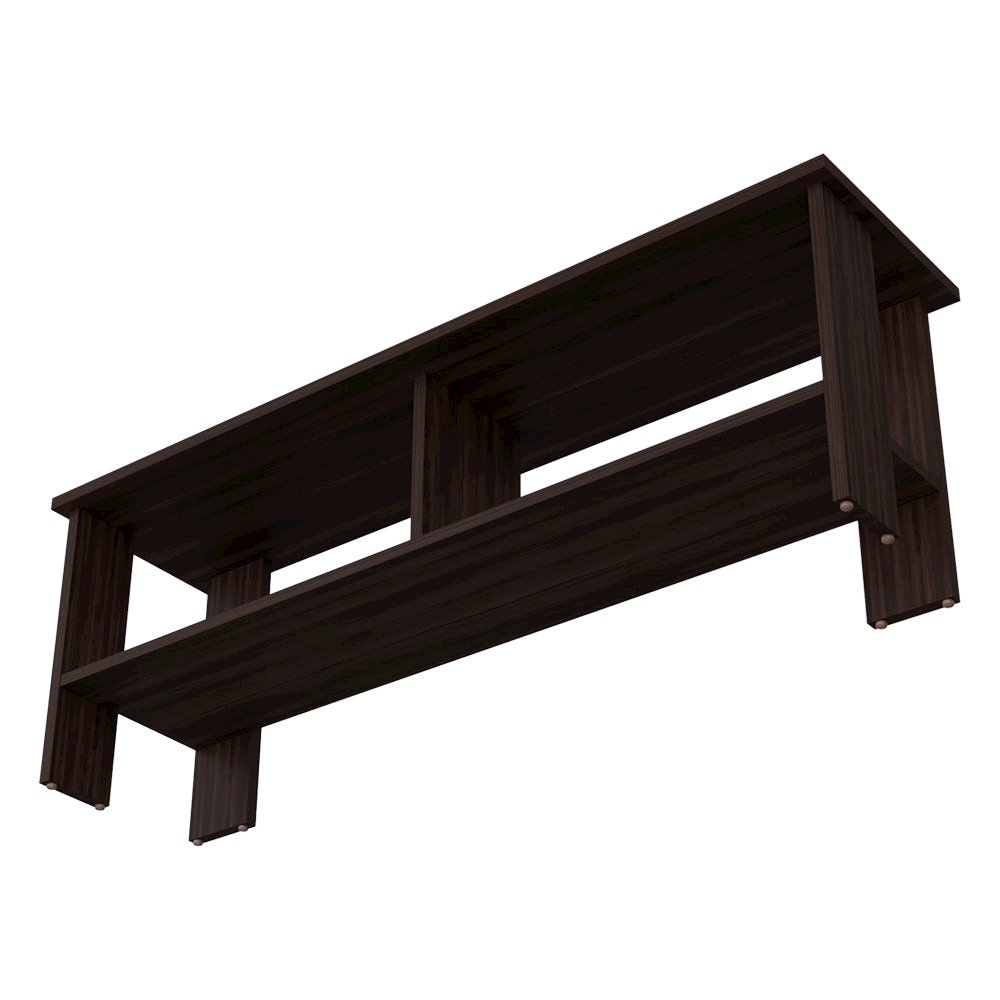Kingsland Tv Stand, Living Room, Dark Walnut. Picture 4