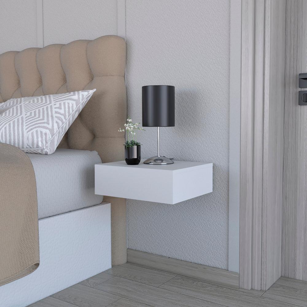Nightstand Isola, Bedroom, White. Picture 6