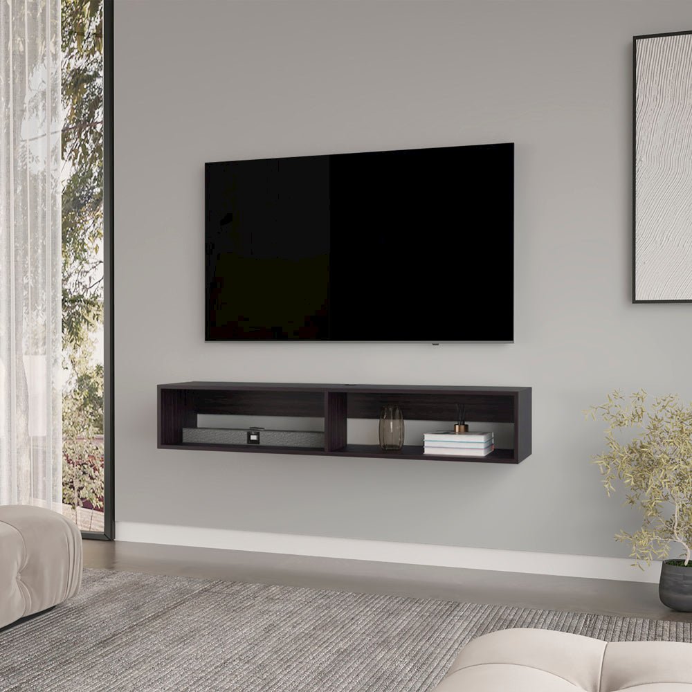 Fallston Tv Stand , Living Room, Black. Picture 6