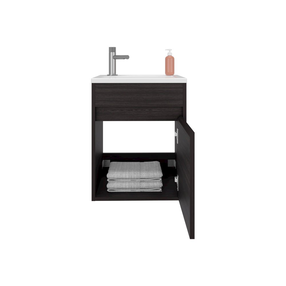 Sutcliffe Vanity Sink, Bathroom, Black. Picture 2