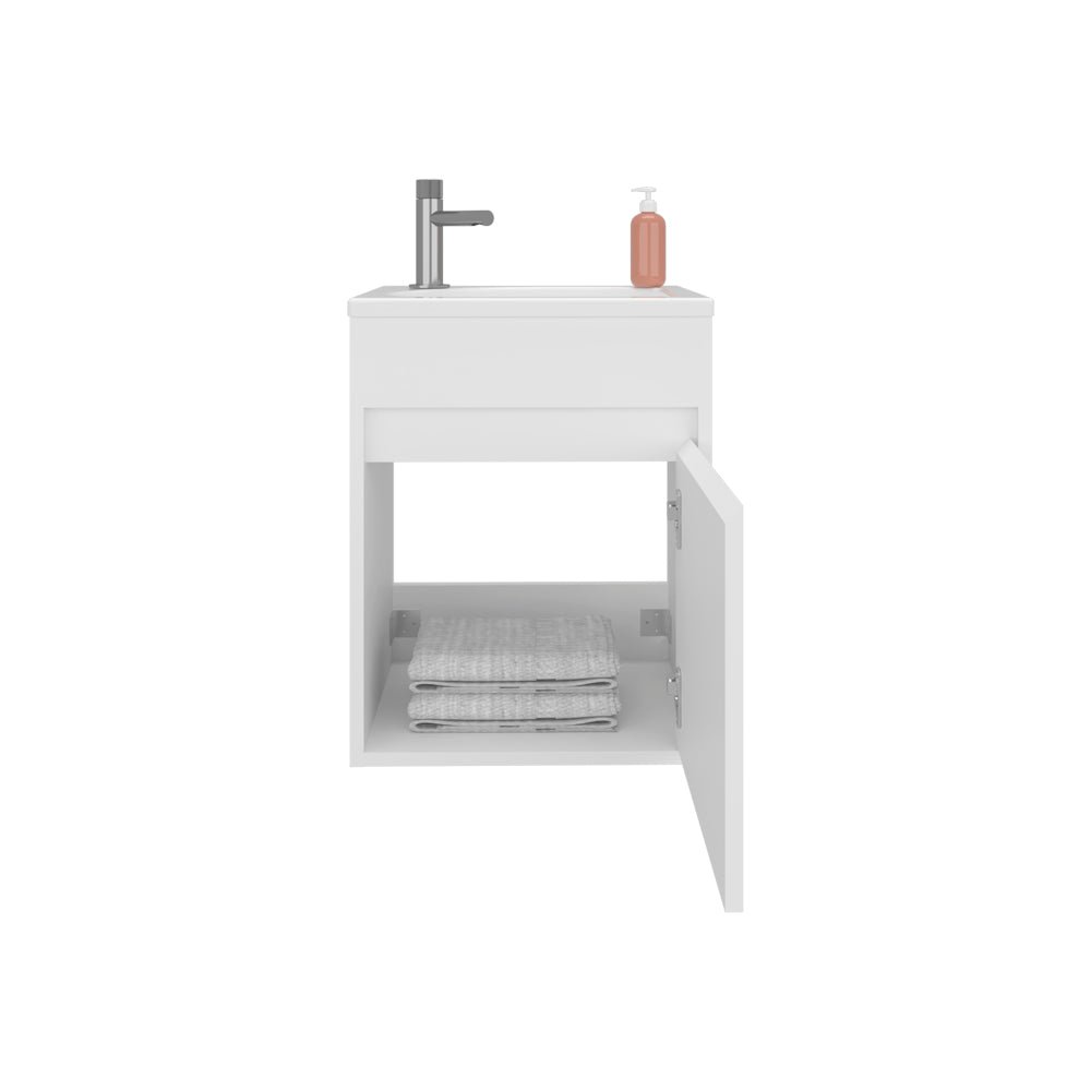 Sutcliffe Vanity Sink, Bathroom, White. Picture 2