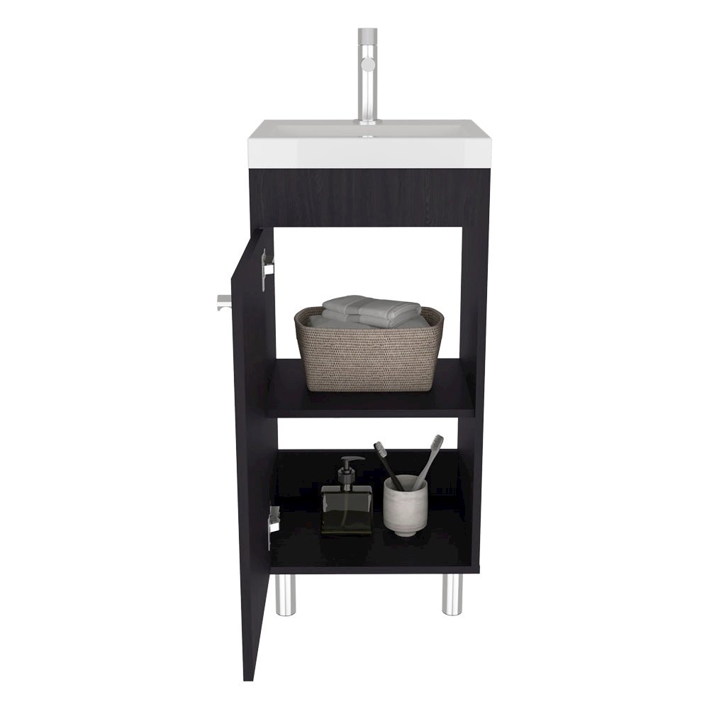 Waterford Vanity Sink, Bathroom, Black. Picture 2