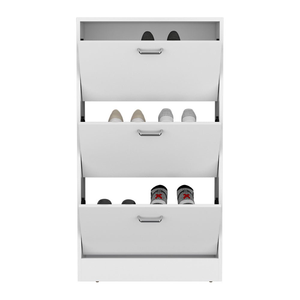 Amanda Park Shoe Rack, Bedroom, White. Picture 4