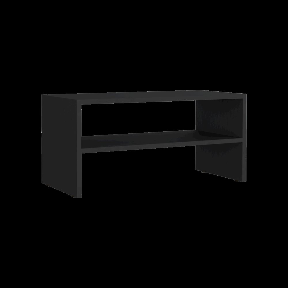 Stackable Shoe Rack Howard, Bedroom, Black. Picture 1