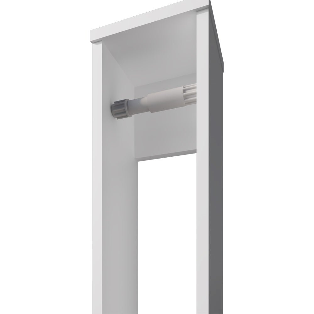 Toliet Paper Holder Magna, Bathroom, White. Picture 6