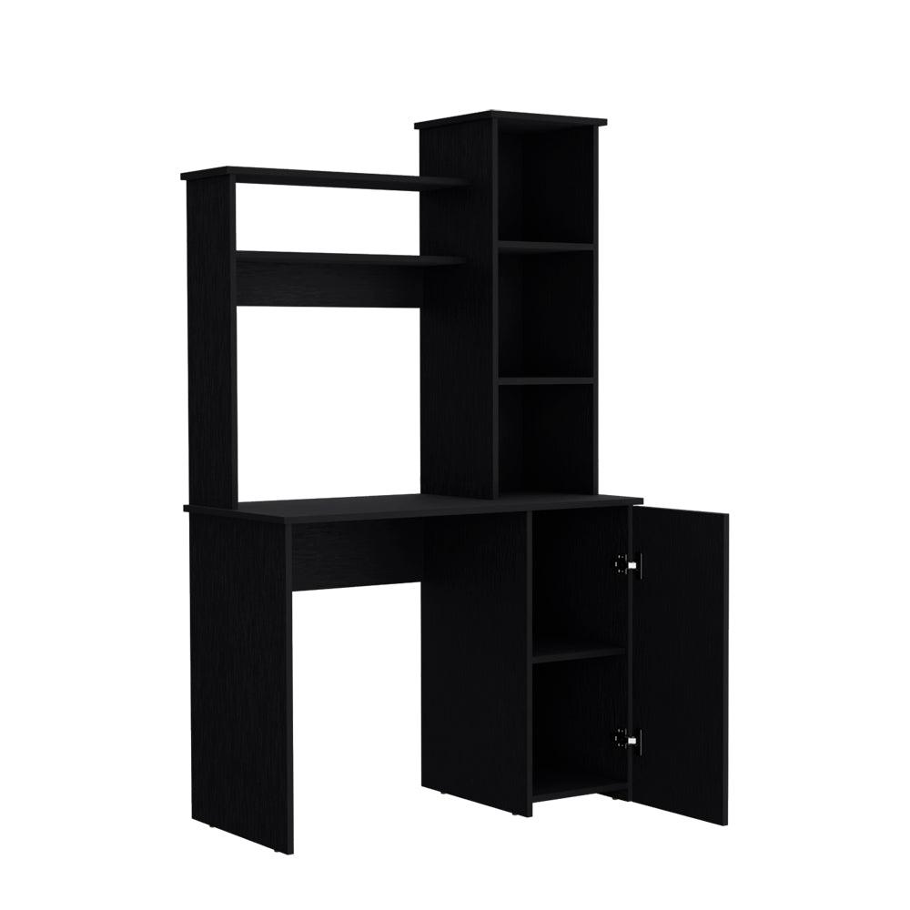 Computer Desk Dumas, Office, Black. Picture 4