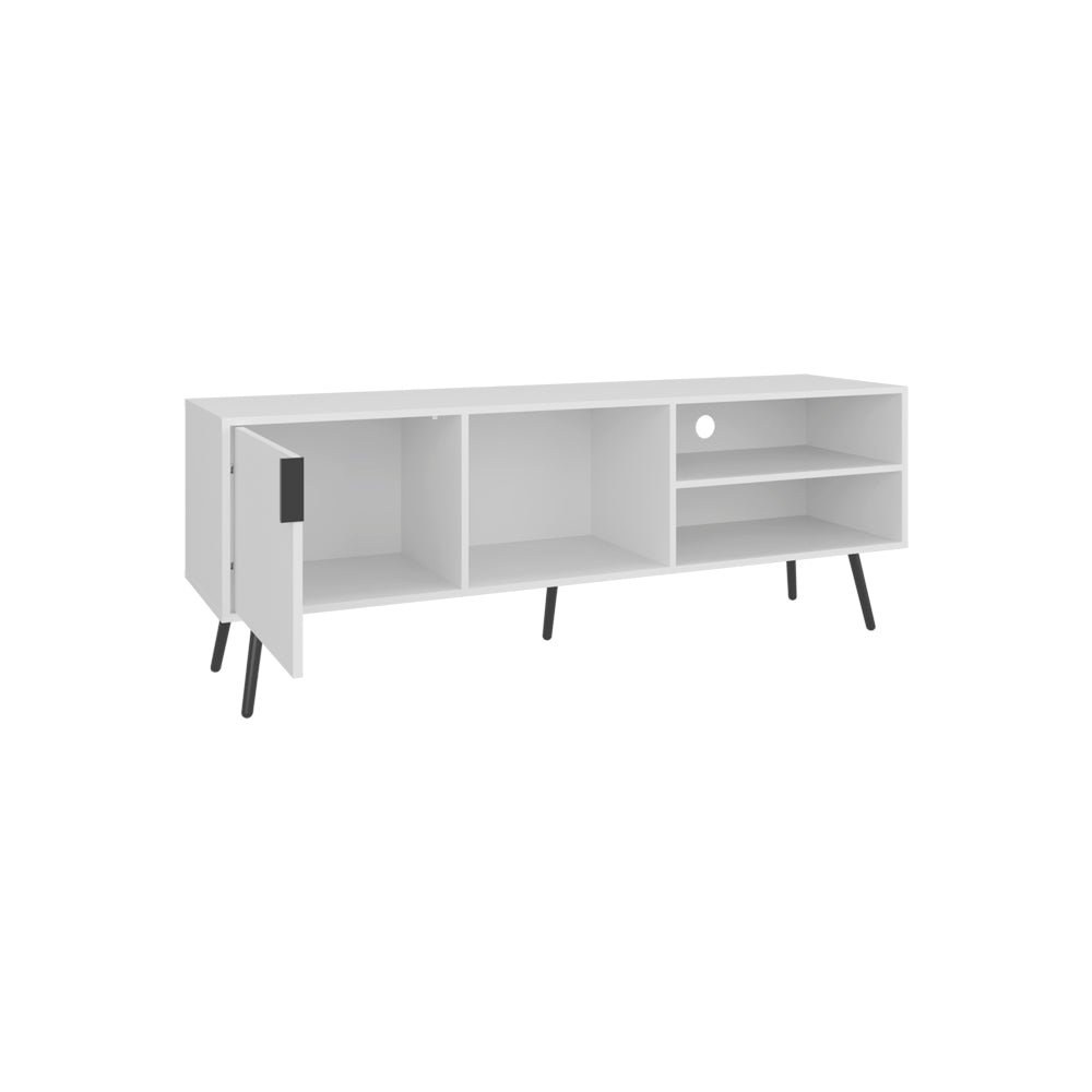 Long Beach Tv Stand , Living Room, White. Picture 4