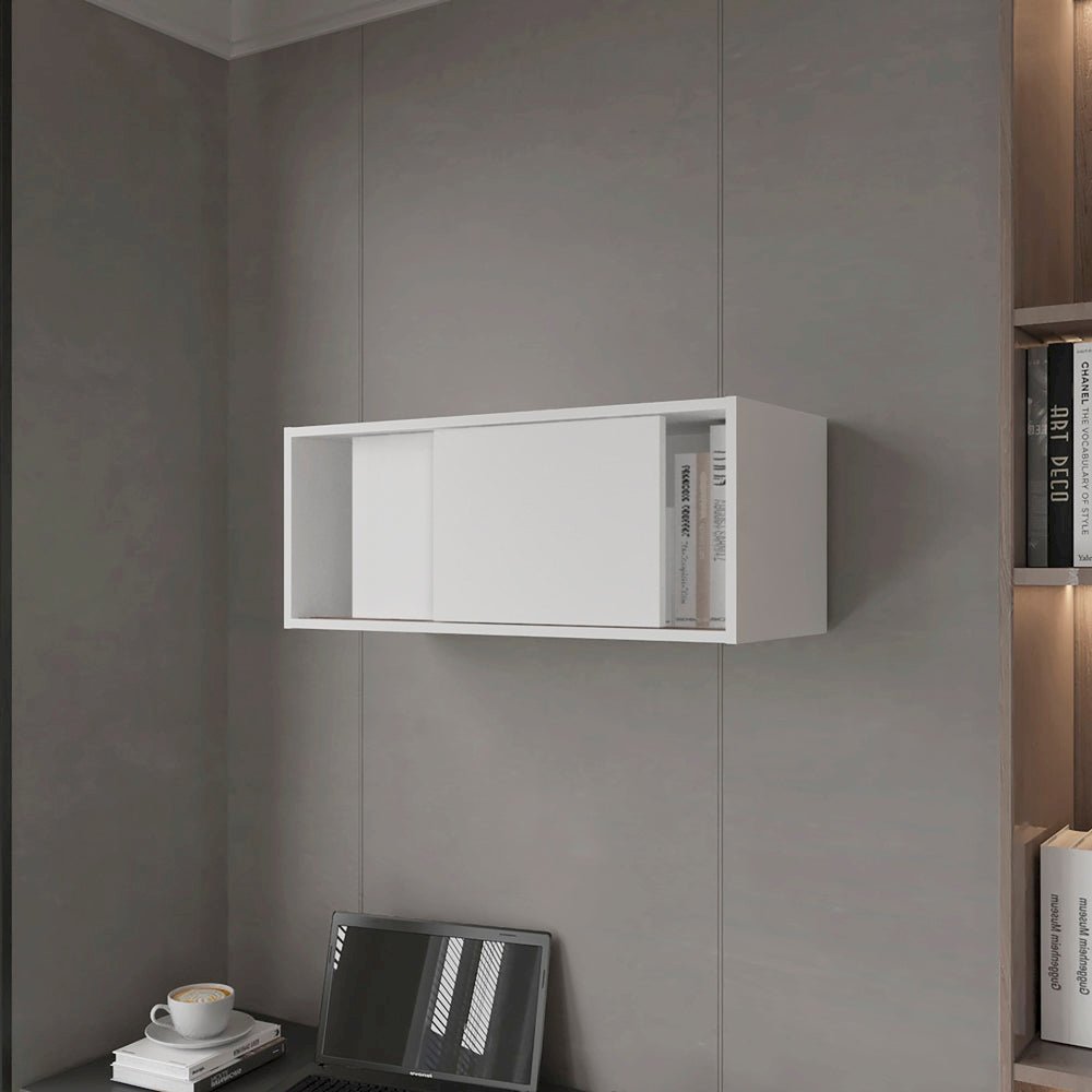 Wall Cabinet Bliss, Office, White. Picture 4