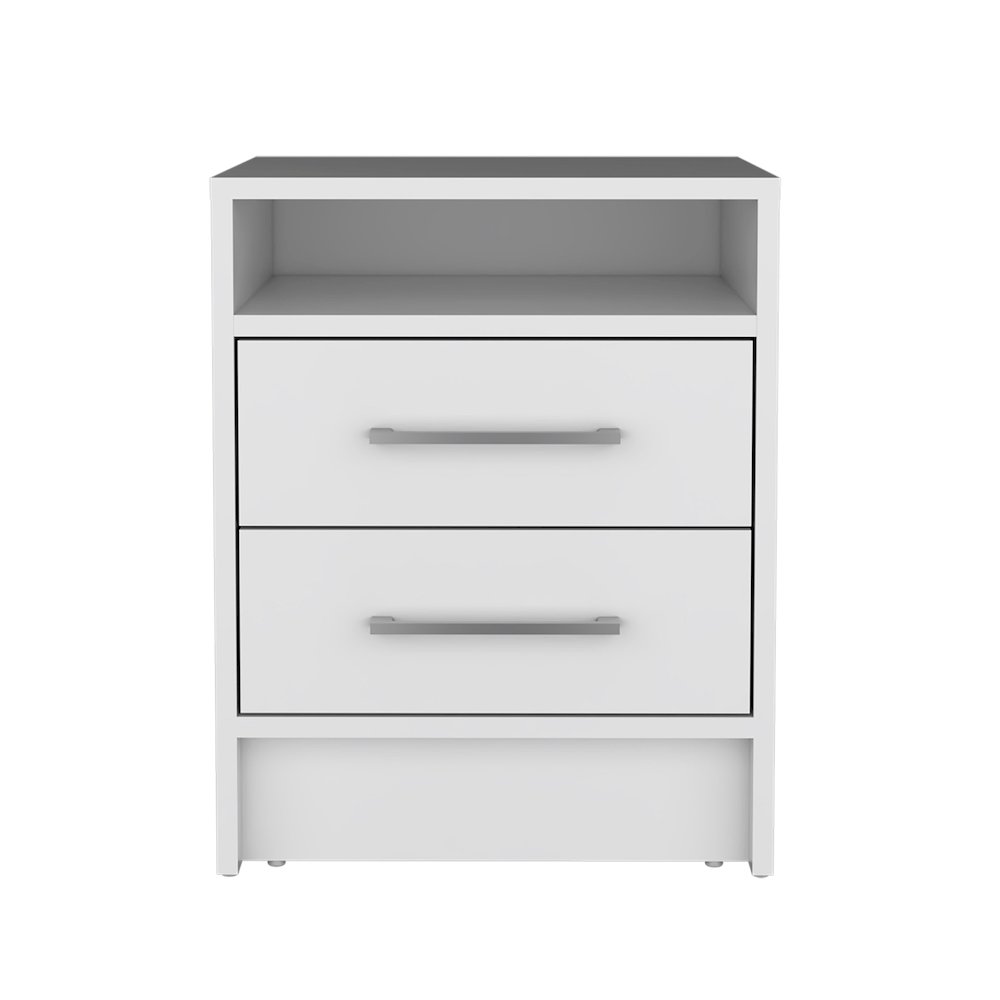 Nightstand Chase, Bedroom, White. Picture 2