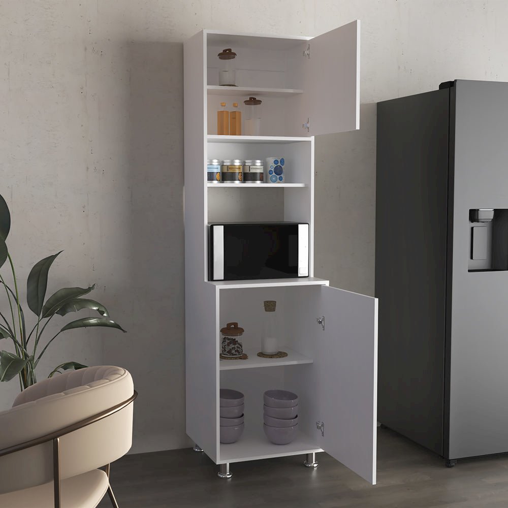 Cloudcroft Pantry, Kitchen, White. Picture 5