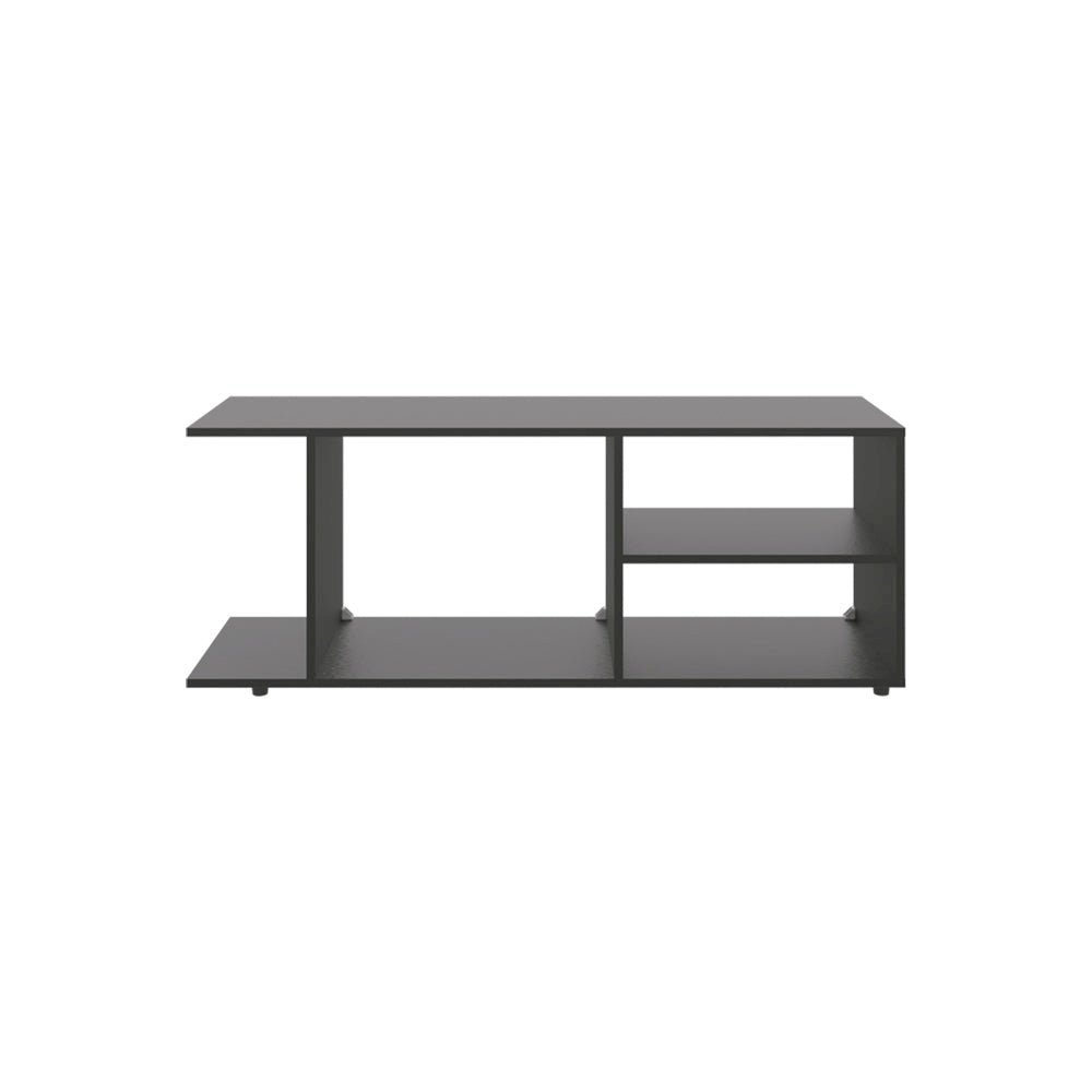 Entertainment Center Barton, Living Room, Black. Picture 1