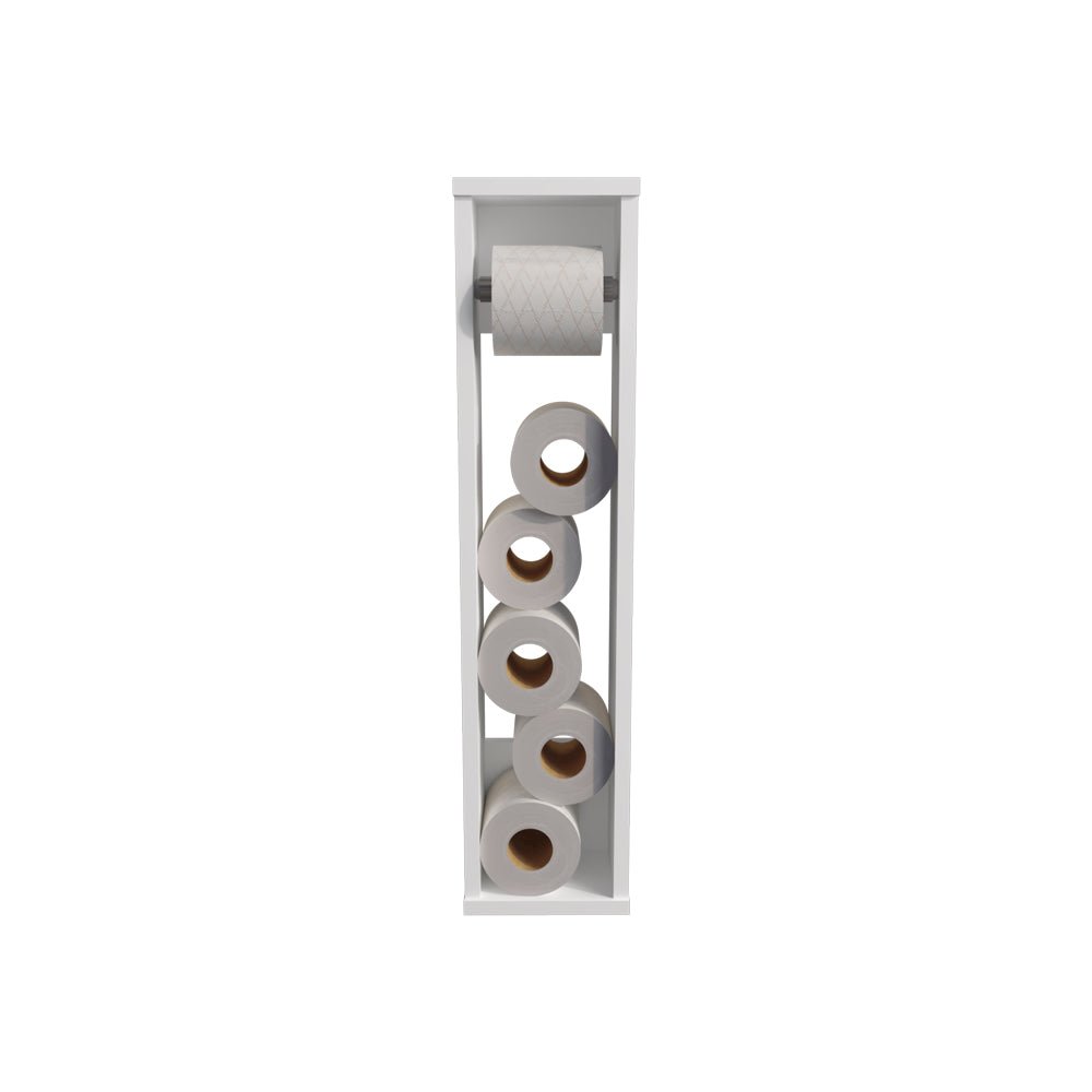 Toliet Paper Holder Magna, Bathroom, White. Picture 4