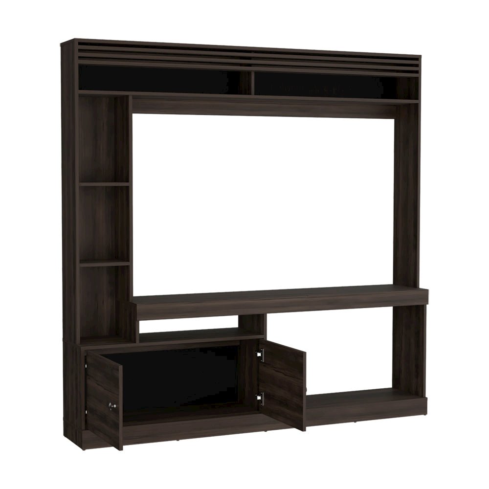 Flagler Entertainment Center, Dark Walnut. Picture 4